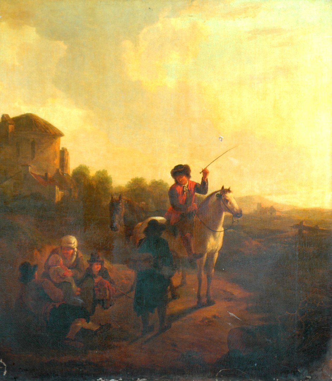 Inquiring The Way alkotó: Aelbert Cuyp