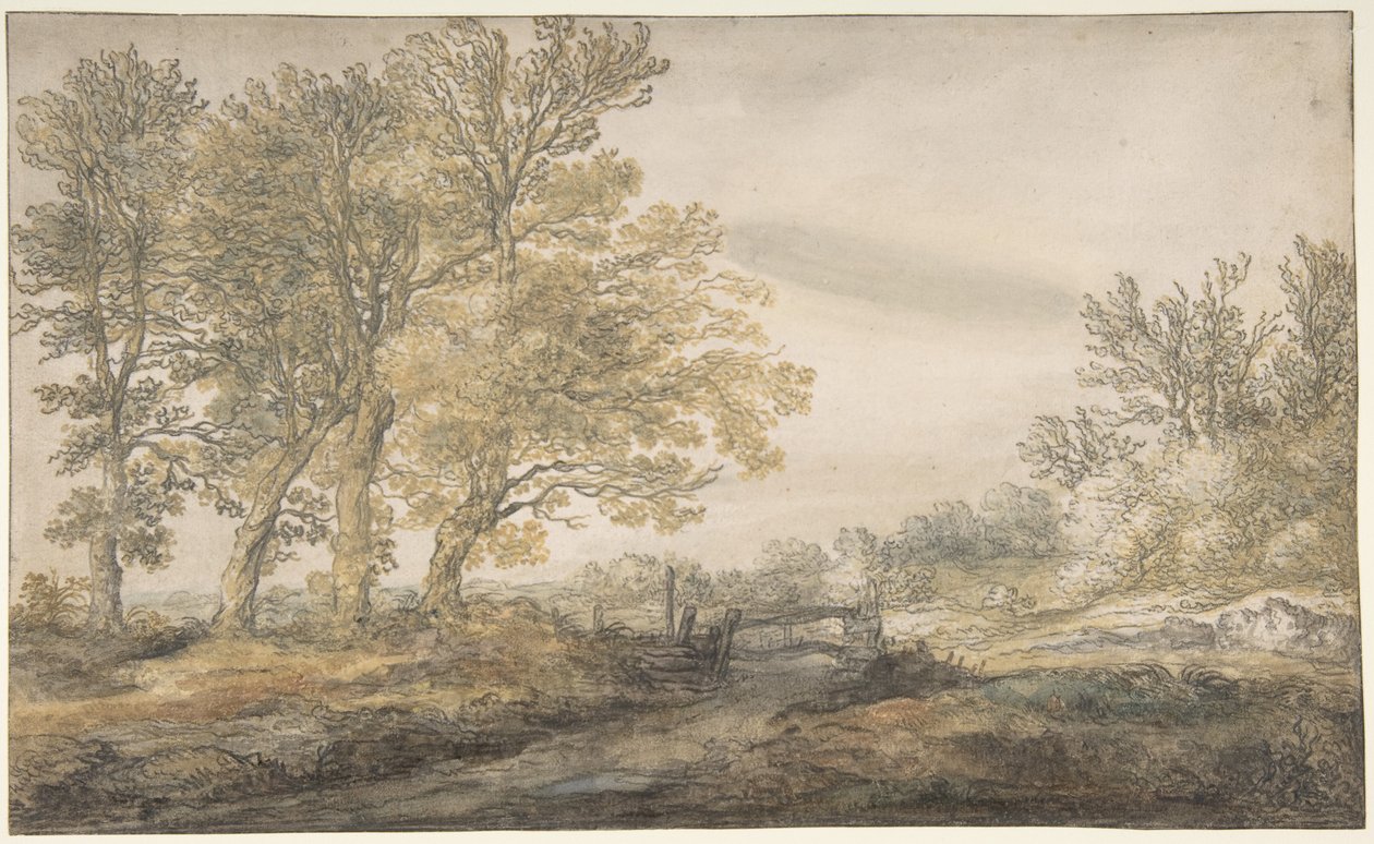 Táj fákkal alkotó: Aelbert Cuyp