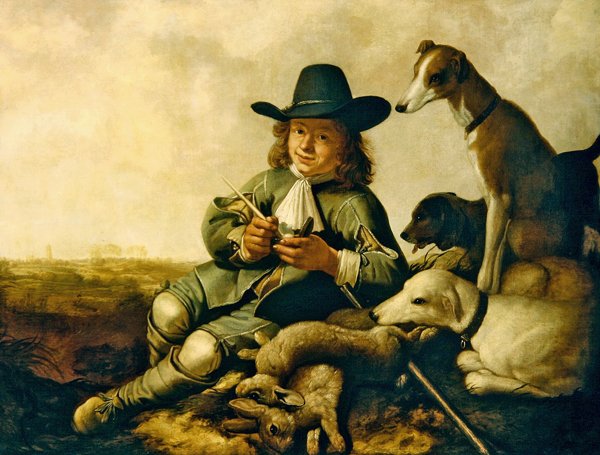 Fiatal sportoló (olaj, vászon) alkotó: Aelbert Cuyp