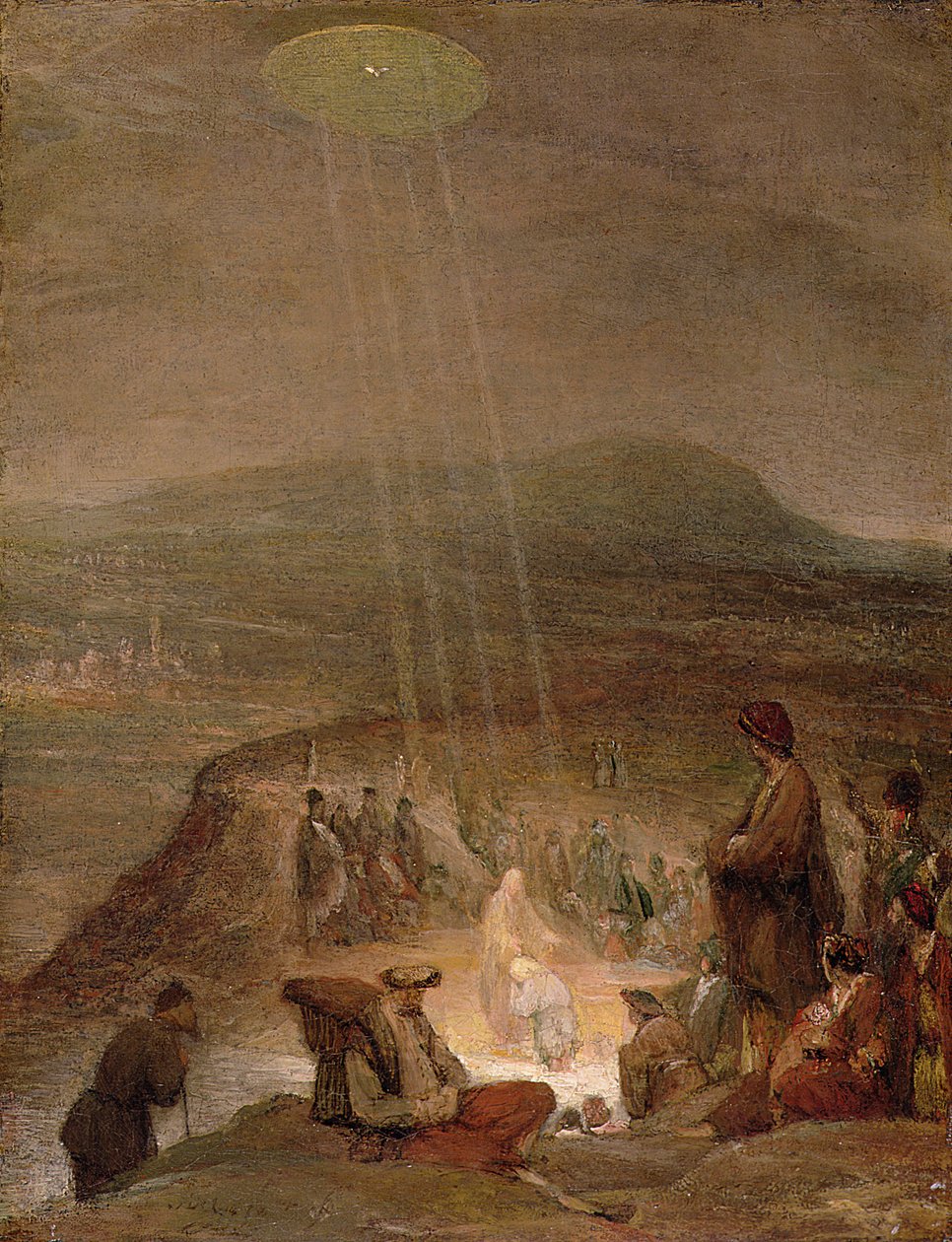 Krisztus keresztsége, 1710 körül alkotó: Aernt de Gelder