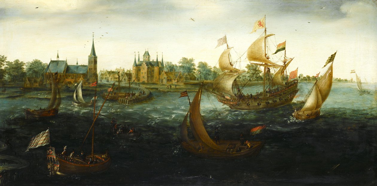 Kiszállítják IJsselmonde-ból alkotó: Aert Anthonisz