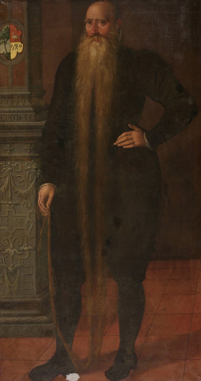 Hosszúszakállú Pieter arcképe, az edami árvakamara tanácstagja alkotó: Aert Pietersz. (attributed to)