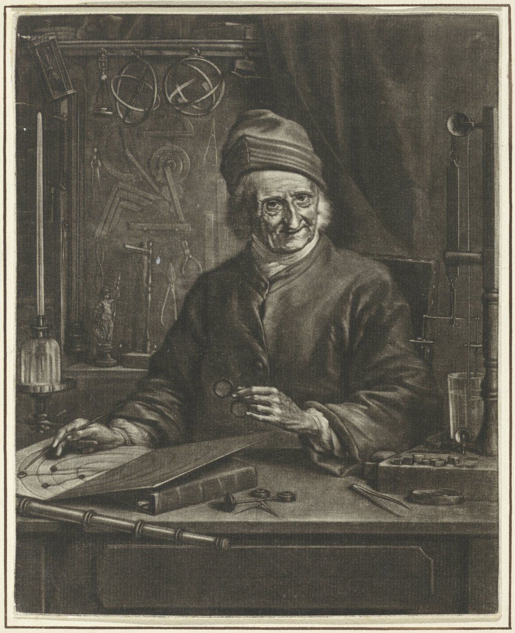 Egy portré Arnold Marcel alkotó: Aert Schouman
