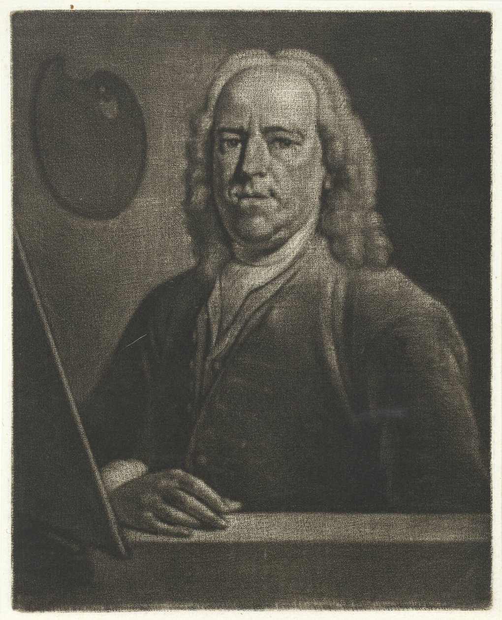 Gerard Hoet portréja alkotó: Aert Schouman