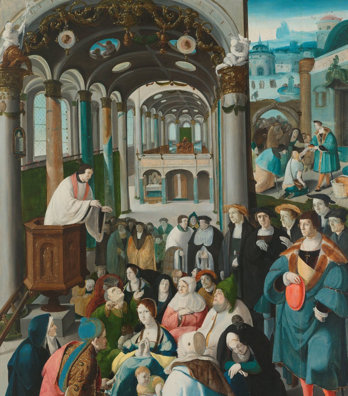 Szent Antal elhívása Szent Antal elhívása alkotó: Aertgen Claesz van Leyden