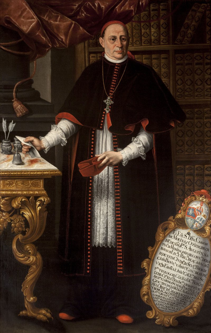 Gaspar de Molina y Oviedo bíboros alkotó: After Alonso Miguel de Tovar