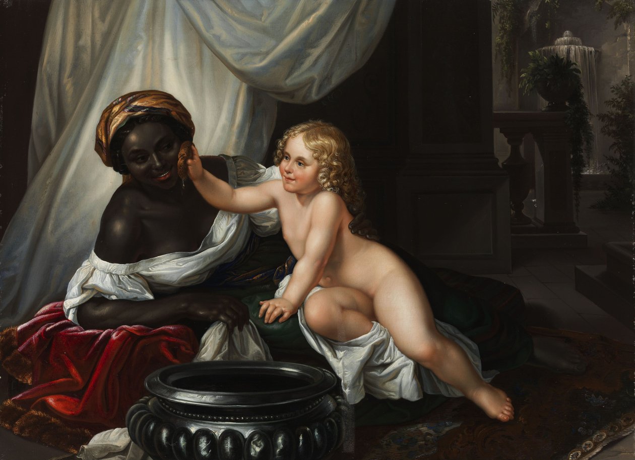 A sárgarépa mosó alkotó: After Carl Joseph Begas