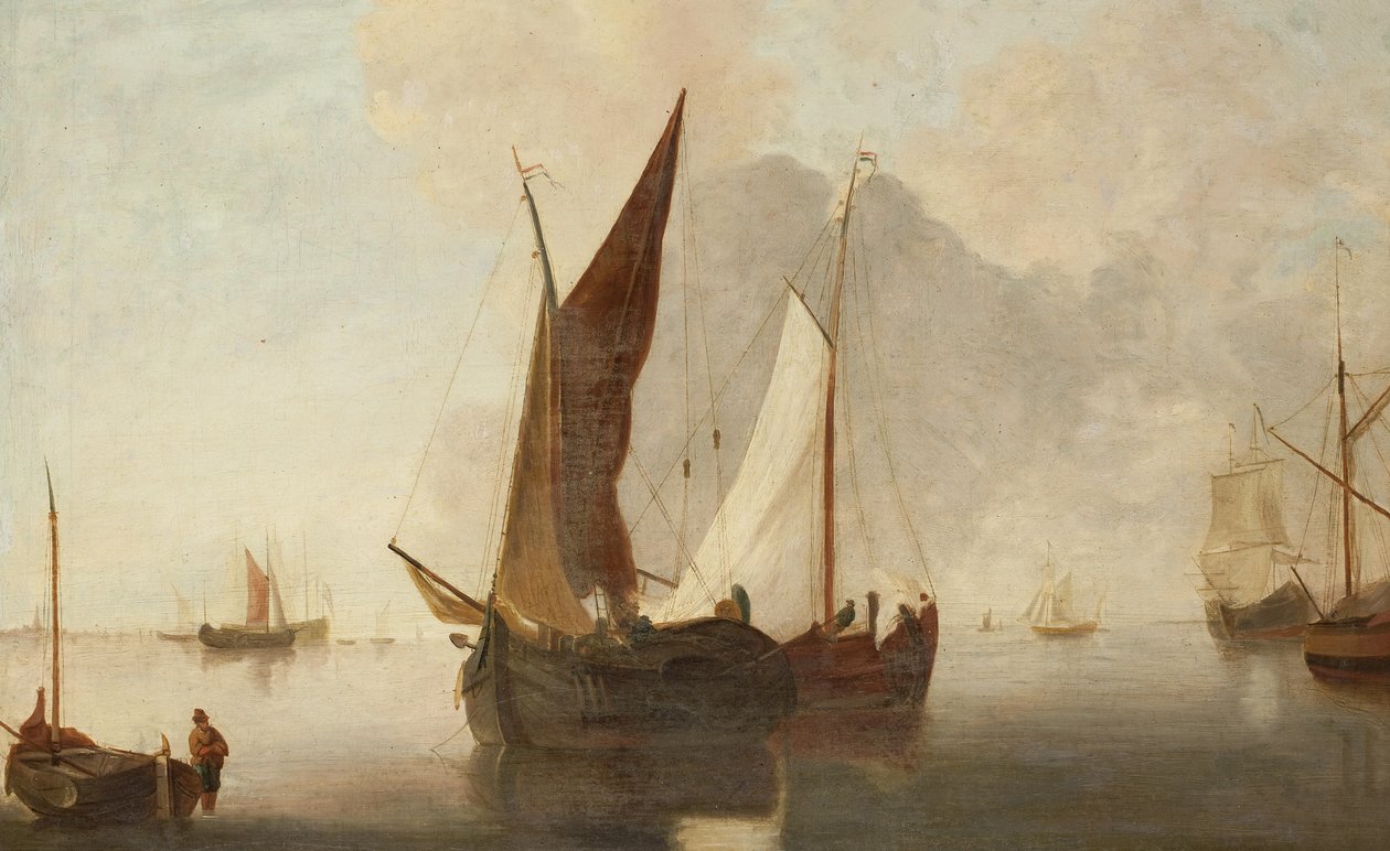 Az elhaladó hajók alkotó: After John Sell Cotman