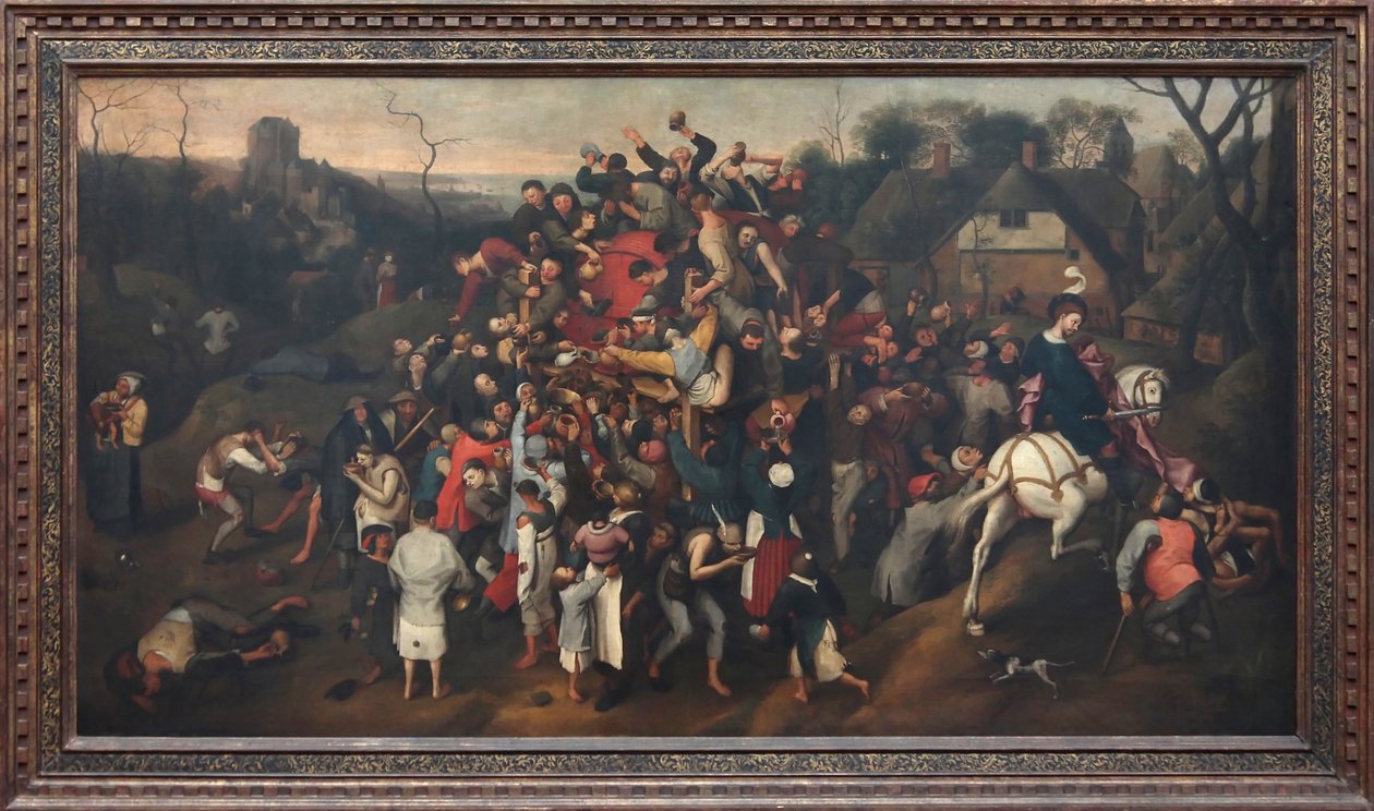 Szent Márton bor alkotó: After Pieter Brueghel the Elder