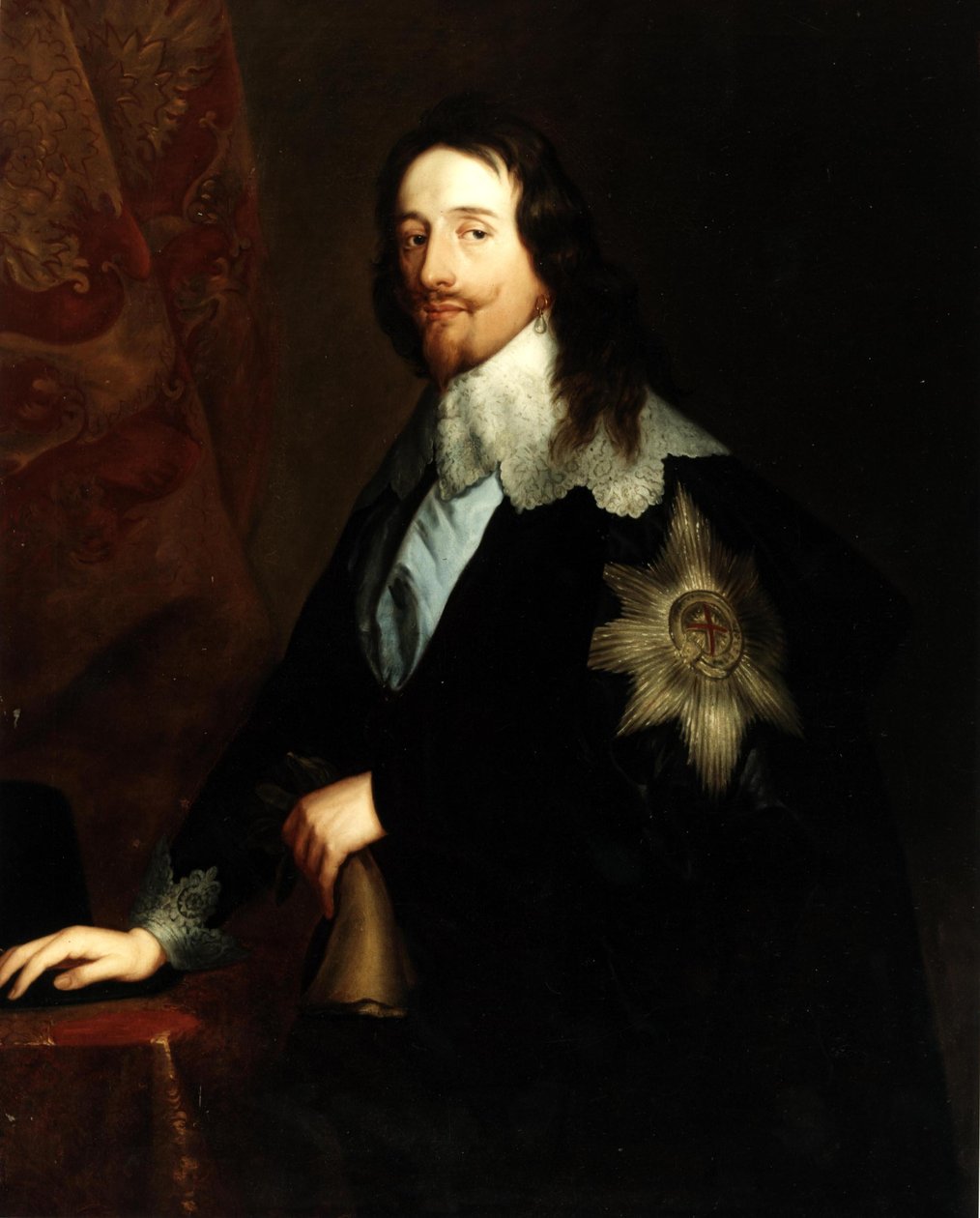 I. Károly király portréja (1600-1649) alkotó: after Anthony van Dyck