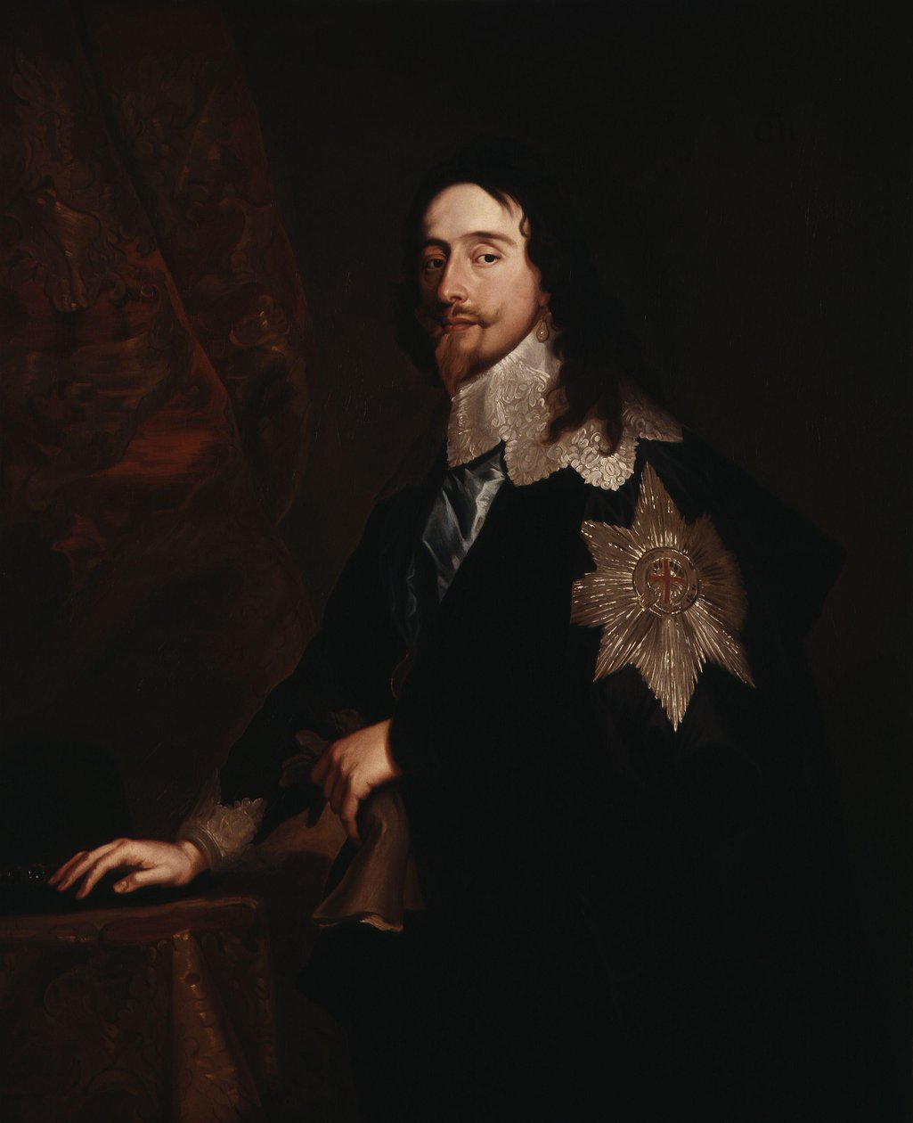 I. Károly király portréja (1600-1649) alkotó: after Anthony van Dyck