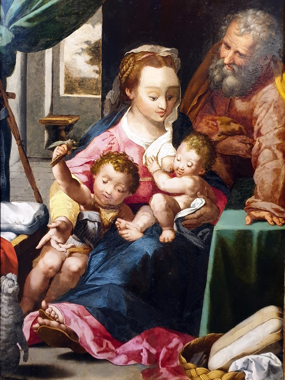 A macska madonna alkotó: after Federico Barocci