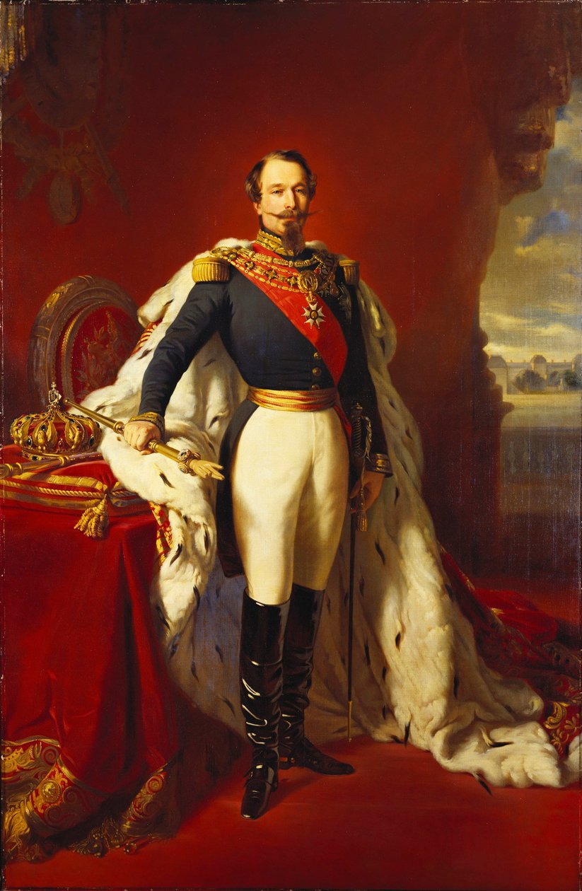 III. Napóleon (1808-73), francia császár alkotó: after Franz Xaver Winterhalter