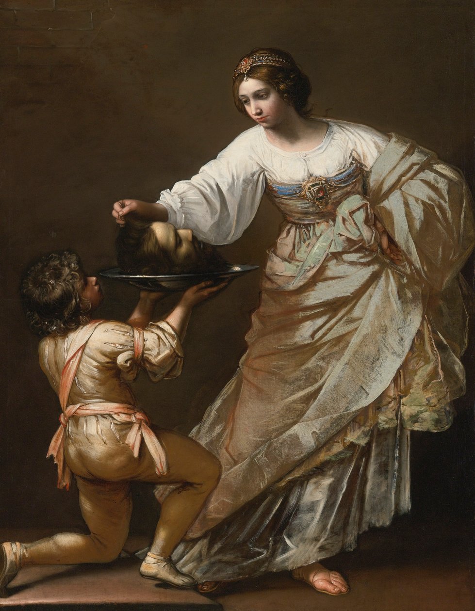 Szalómea Keresztelő János fejével alkotó: after Guido Reni