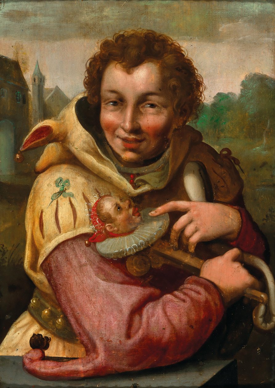Bolond marotte-val Goltzius után alkotó: after Hendrik Goltzius