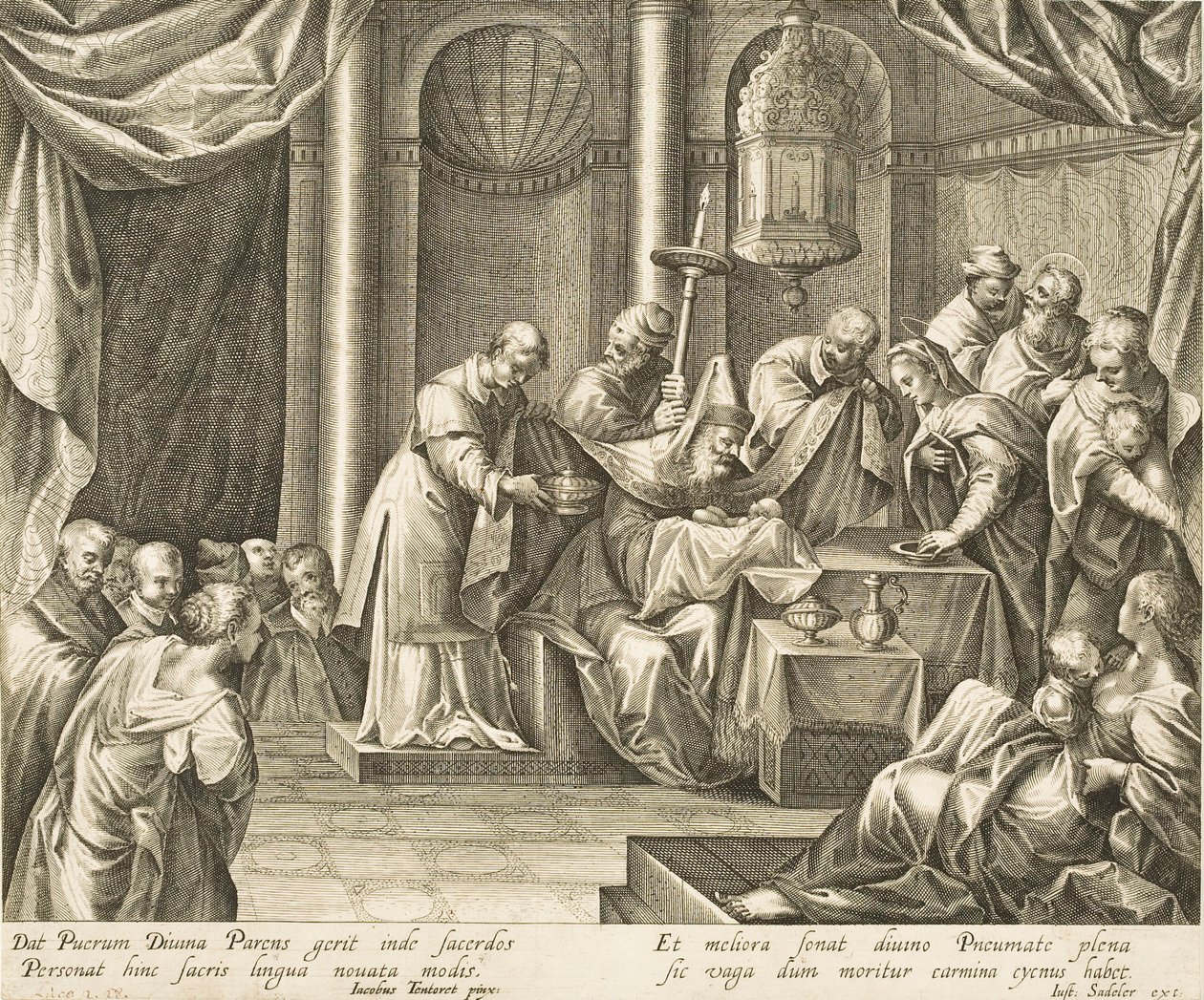 Krisztus körülmetélése alkotó: after Jacopo Tintoretto