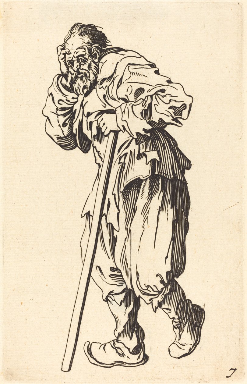 Bottal koldus alkotó: After Jacques Callot