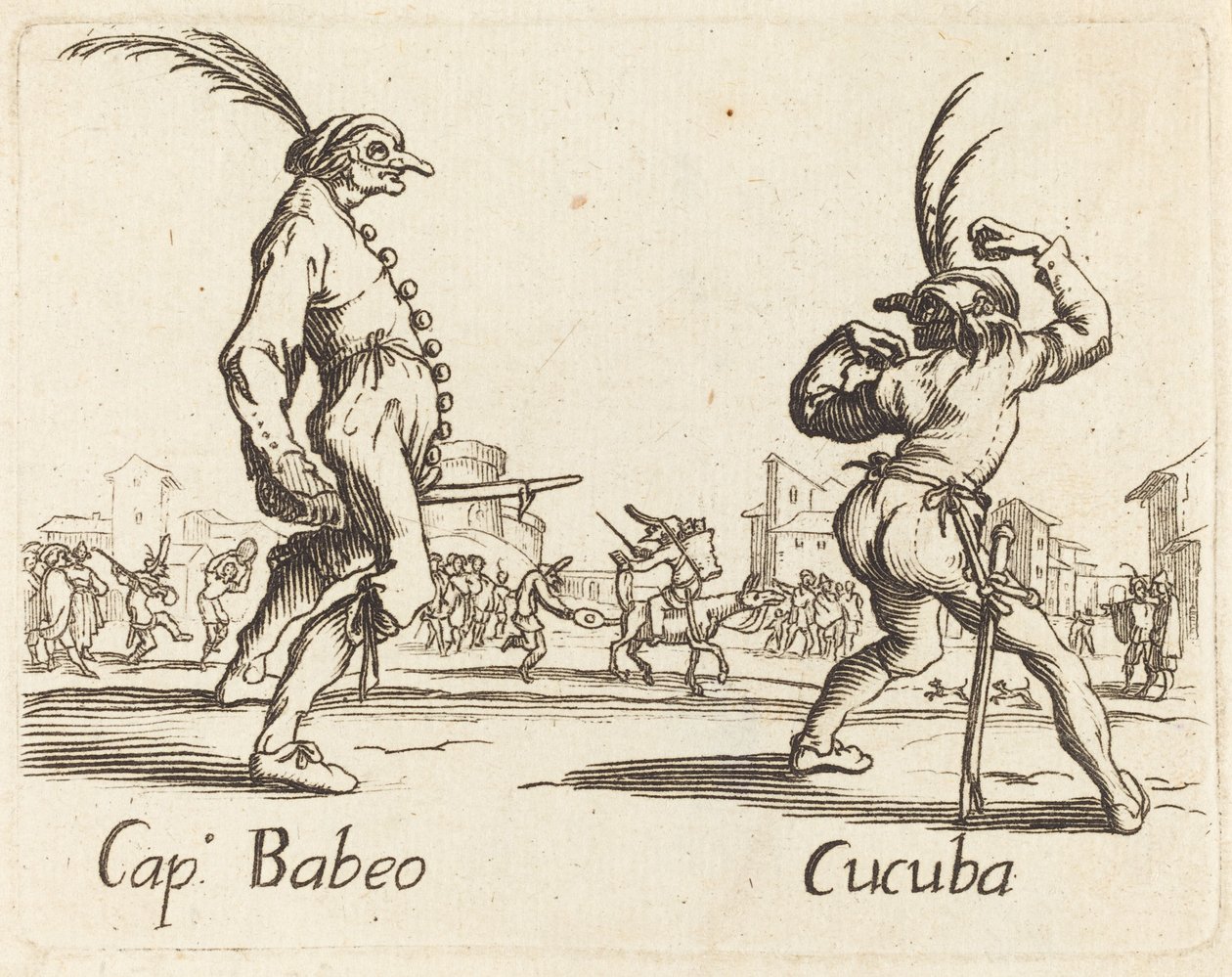 Fejezet Babeo és Cucuba alkotó: After Jacques Callot