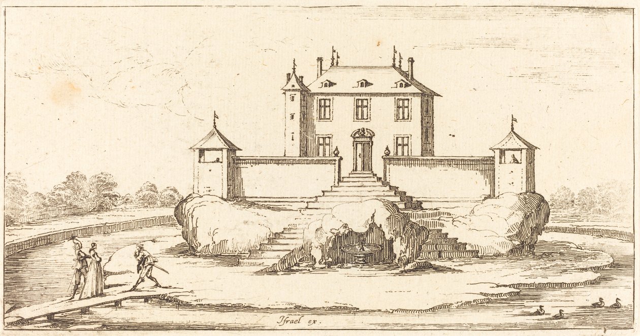 Tájkép alkotó: After Jacques Callot