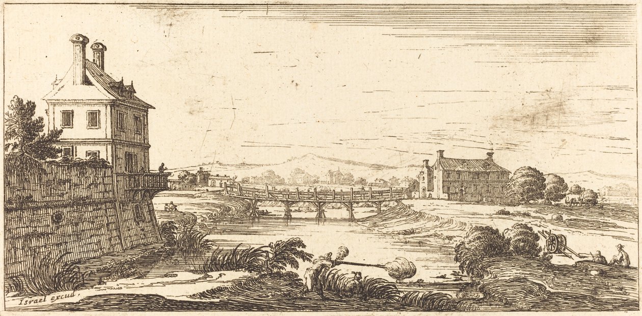Tájkép alkotó: After Jacques Callot
