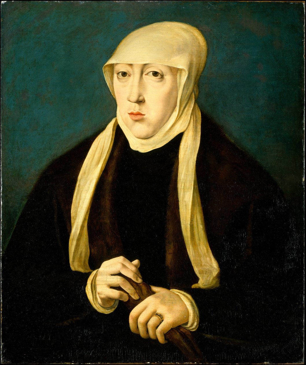 Mária (1505-1558), Magyarország királynője alkotó: After Jan Cornelisz Vermeyen