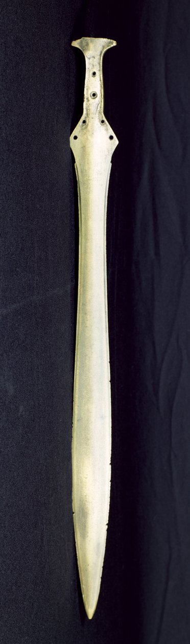 Késő bronzkori kard az Ewart Parkból, Northumberlandból alkotó: Age Bronze