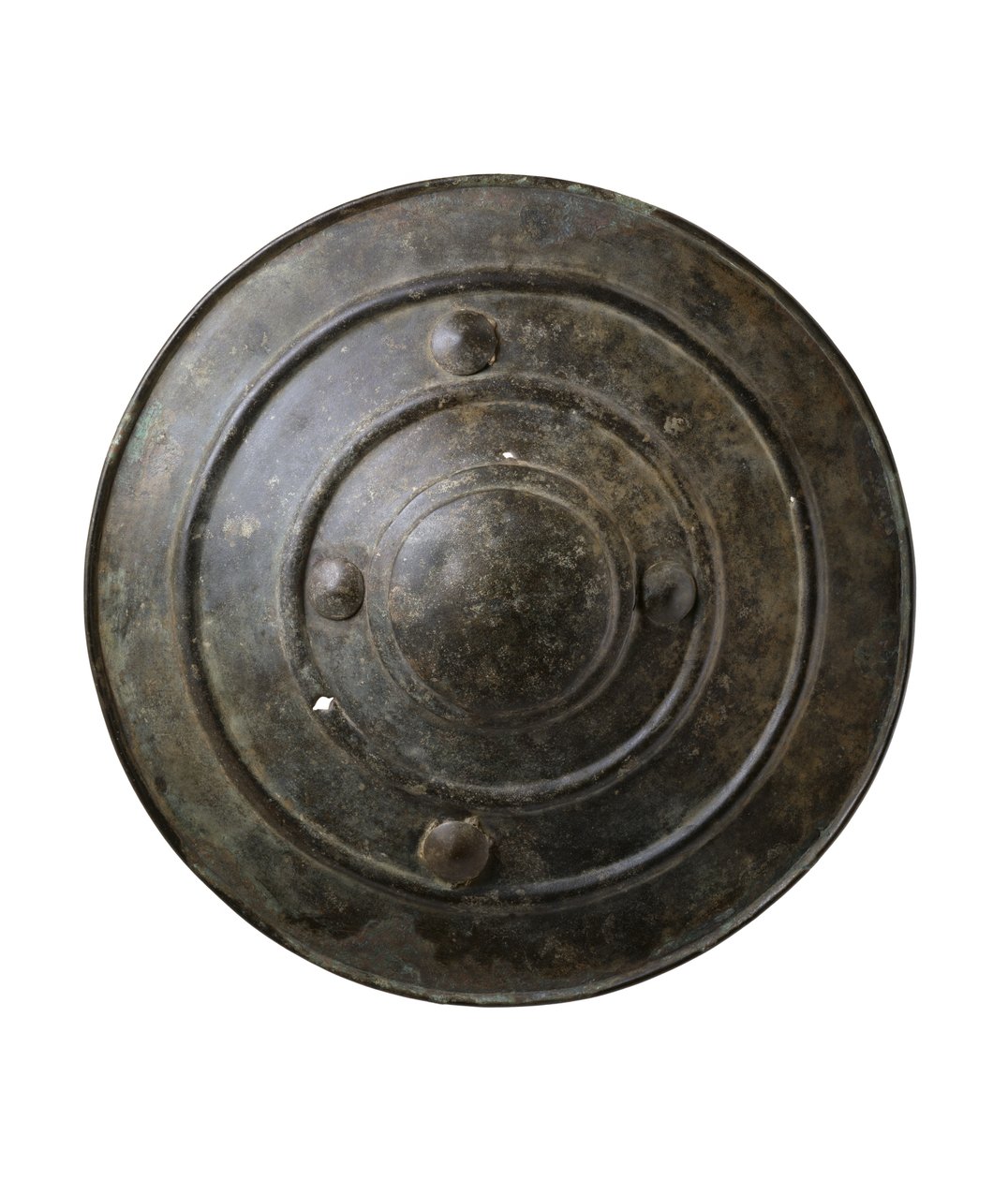 Wittenham Shield, Long Wittenham, Oxfordshire, késő bronzkor, ie 1200 körül (bronz) alkotó: Age Bronze
