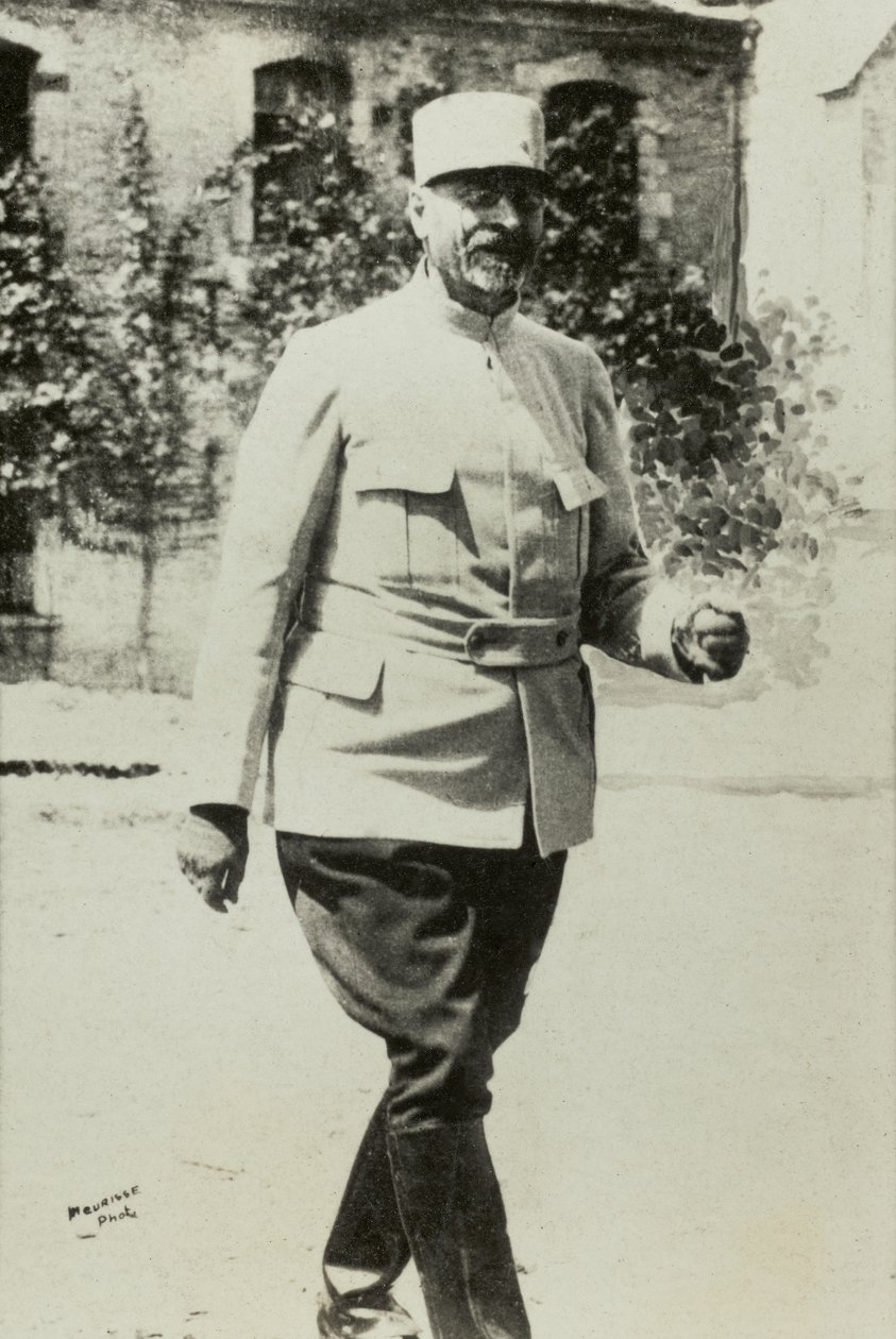 Joseph Micheler tábornok portréja (fotó) alkotó: Agence Meurisse