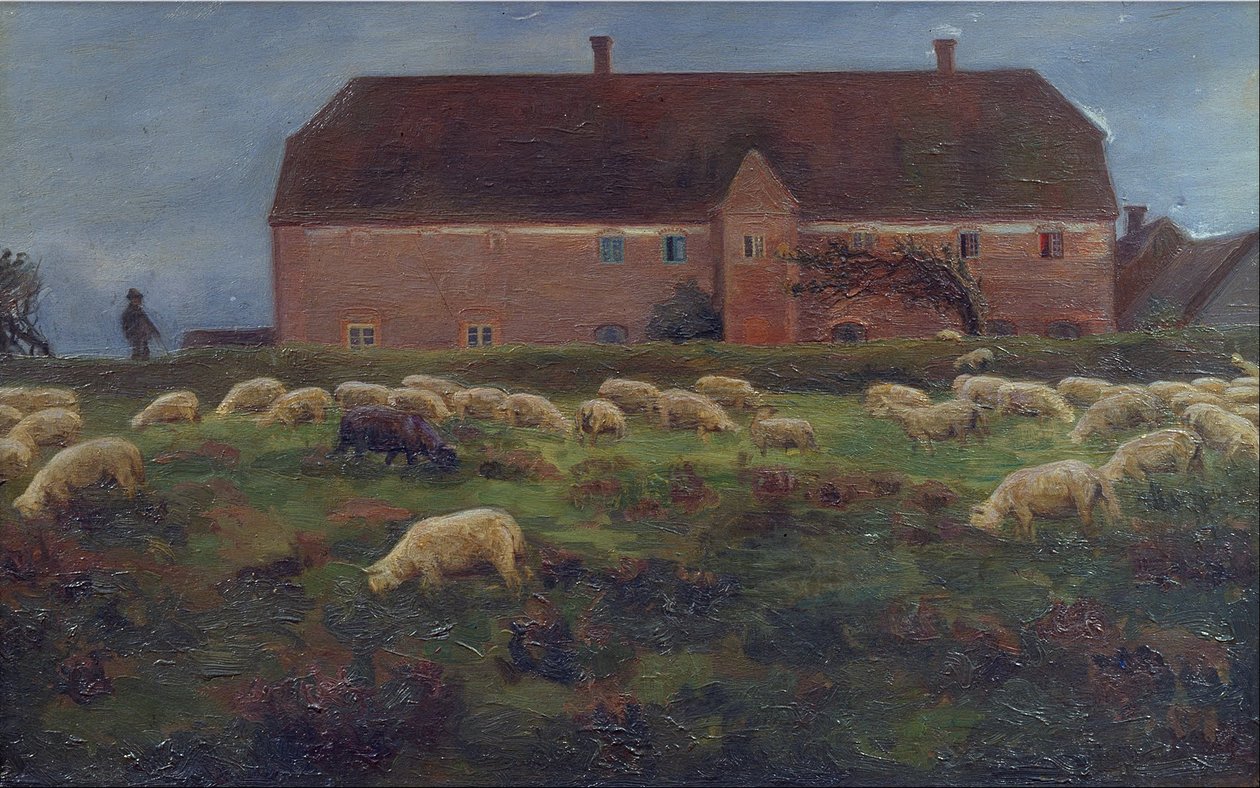 Kaas Manor Sallingban alkotó: Agnes Slott Møller