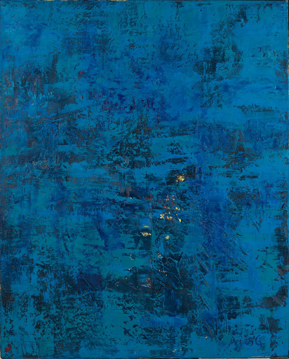 The Witness, 2019 (olaj, vászon) alkotó: Agnes Girardon