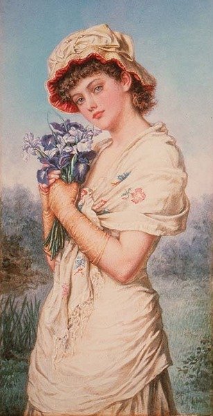 Íriszek alkotó: Agnes Nicholl