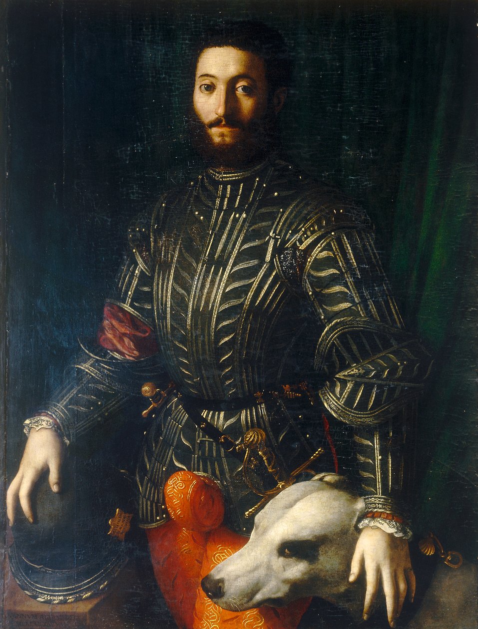 Guidobaldo da Montefeltro portréja alkotó: Agnolo Bronzino