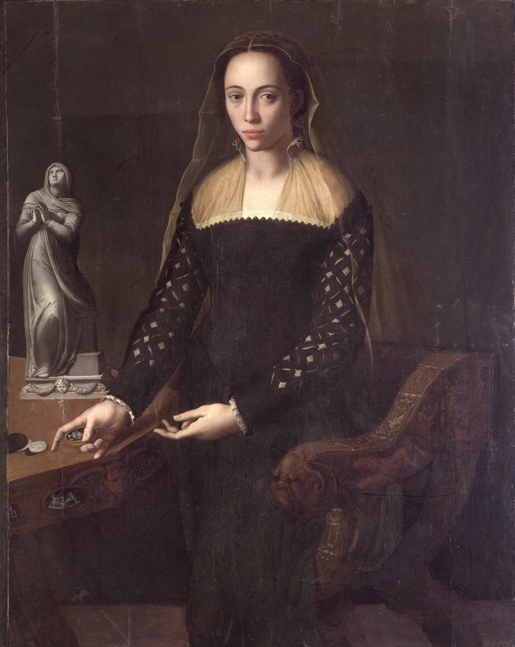Egy úri nő portréja, 1559 alkotó: Agnolo Bronzino