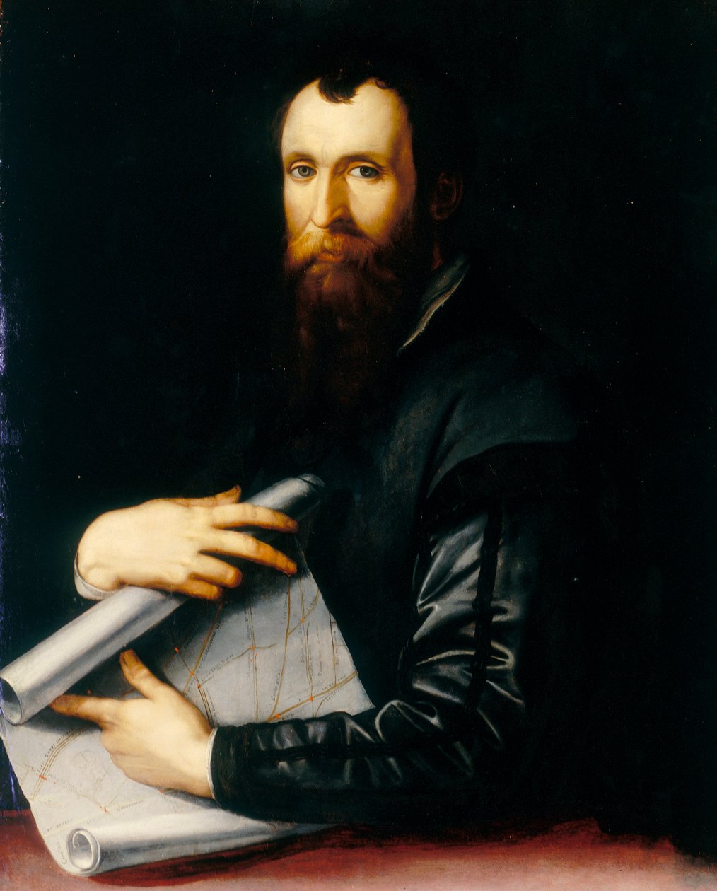 Luca Martina mérnök portréja alkotó: Agnolo Bronzino
