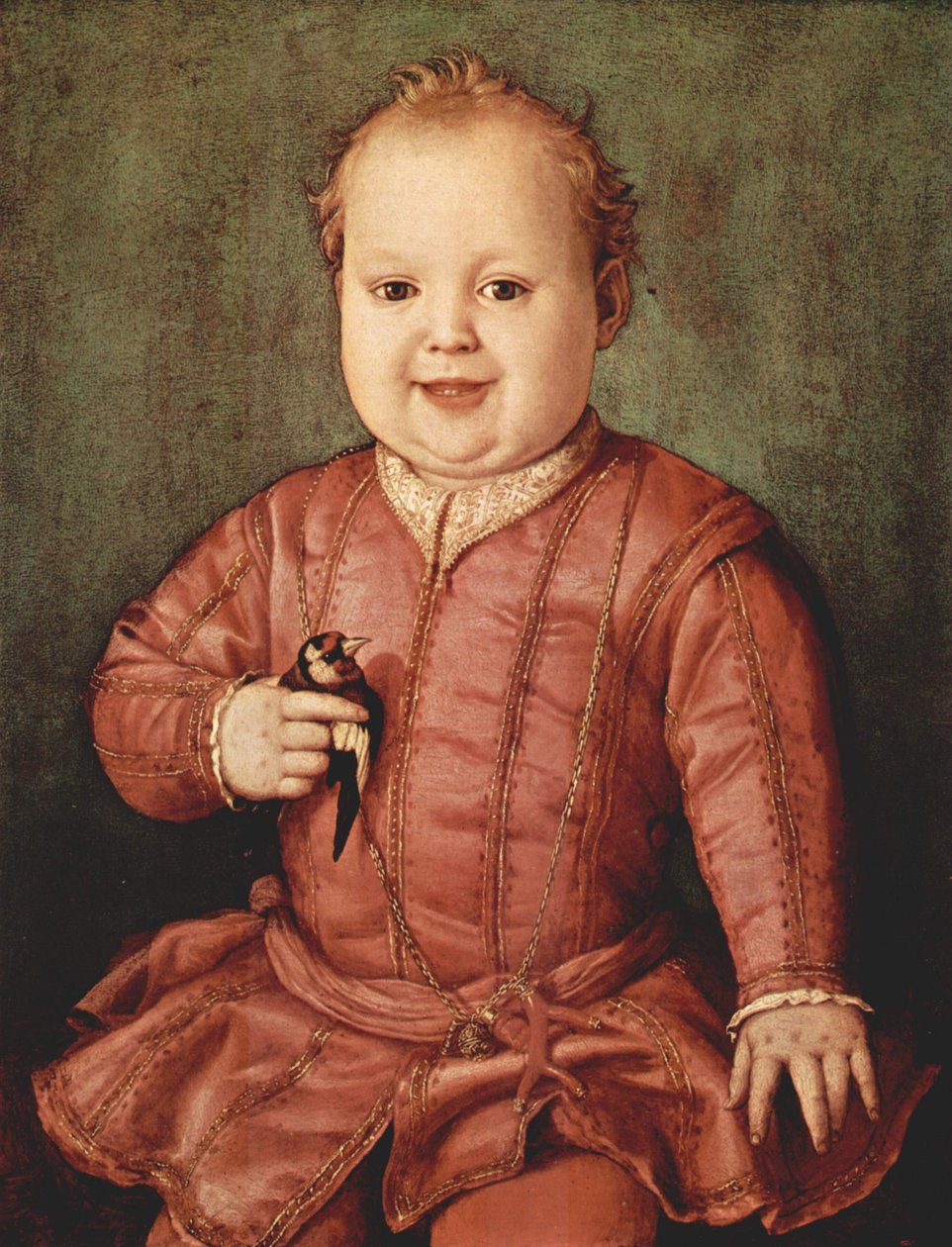 Giovanni de Medici portréja gyermekkorában alkotó: Agnolo Bronzino