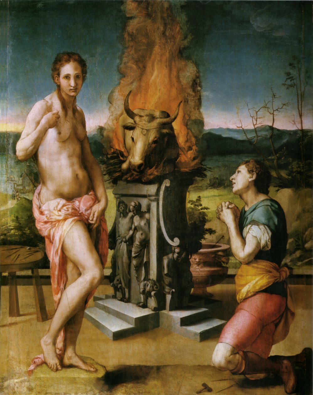 Pygmalion és Galathea alkotó: Agnolo Bronzino