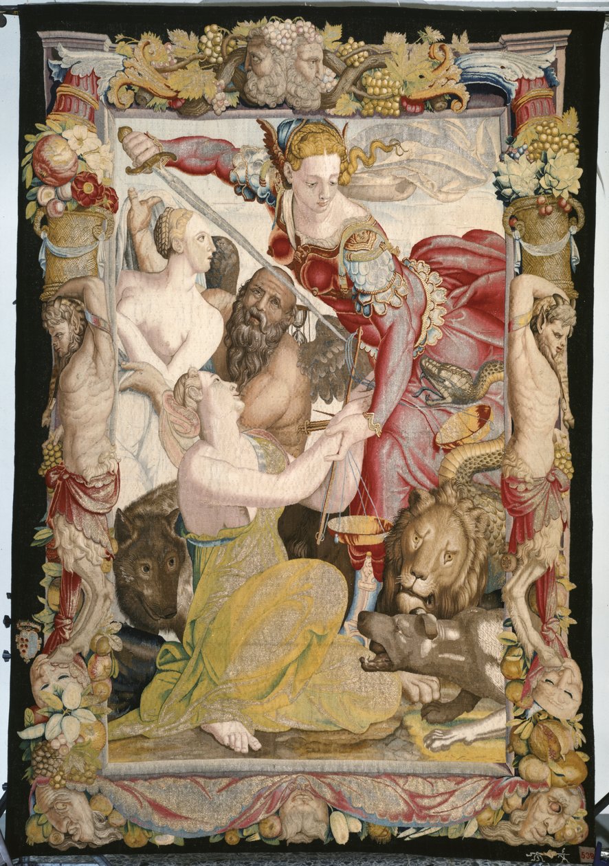 Az igazságszolgáltatás ártatlanságot szolgáltat alkotó: Agnolo (after) Bronzino