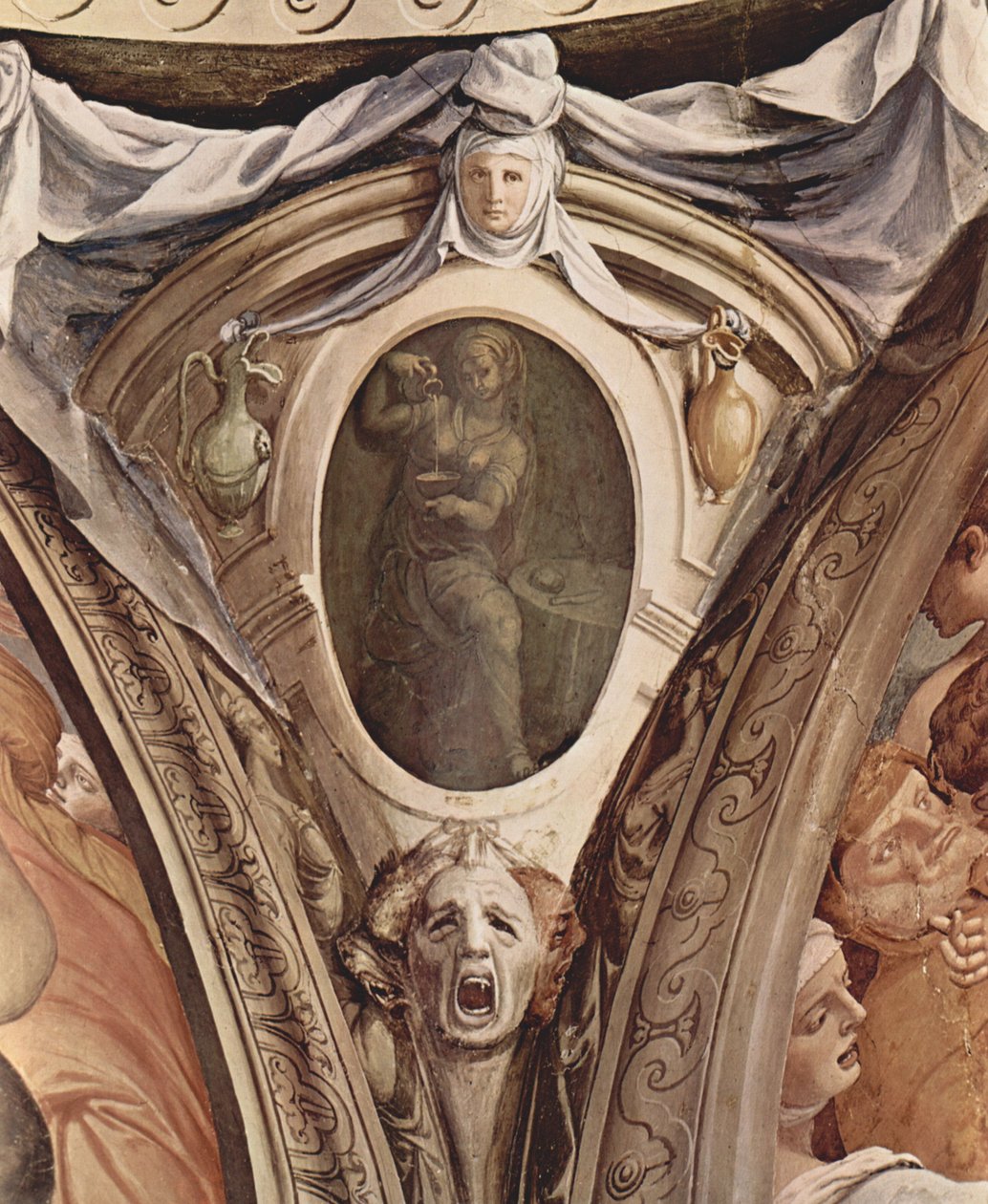 A bíboros erények allegóriái. Freskók Eleonora Da Toledo kápolnájában alkotó: Agnolo Bronzino