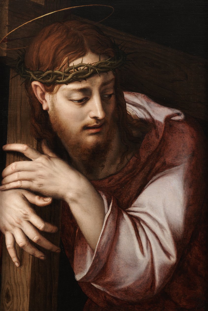 Krisztus viszi a keresztet alkotó: Agnolo Bronzino