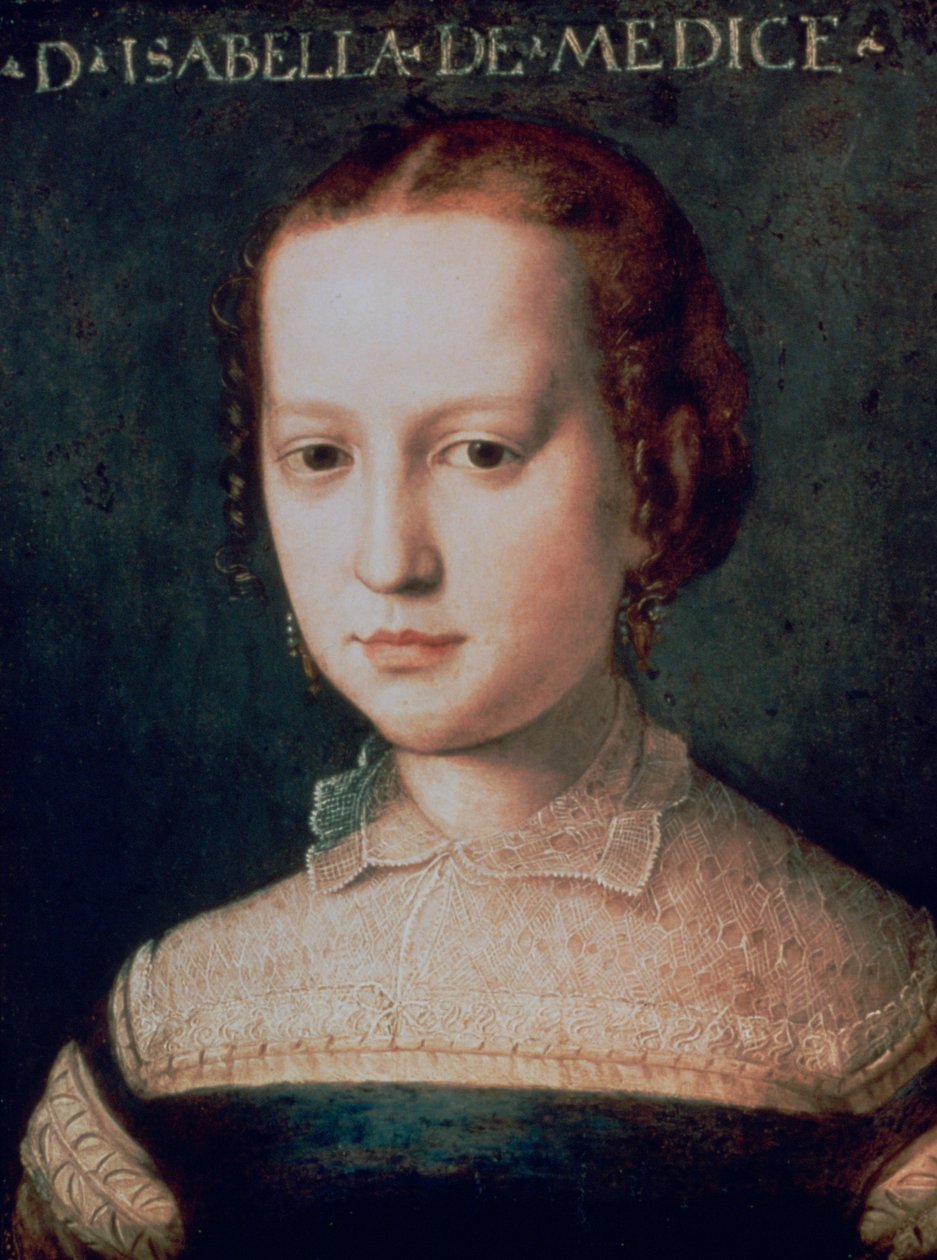Isabella de Medici, 16. század alkotó: Agnolo Bronzino