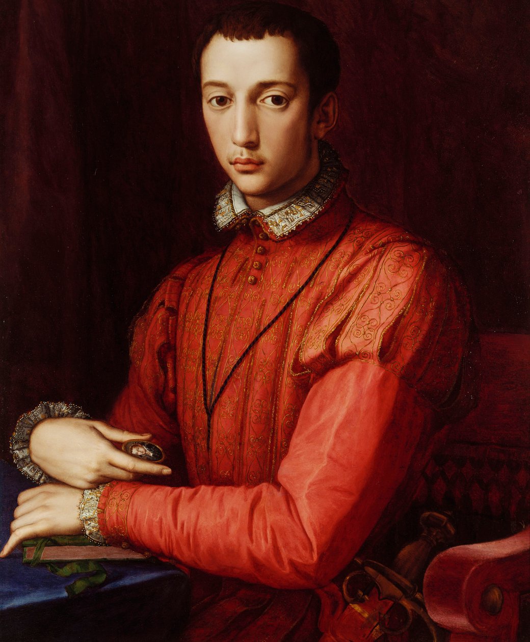 Francesco I de "Medici portréja alkotó: Agnolo Bronzino