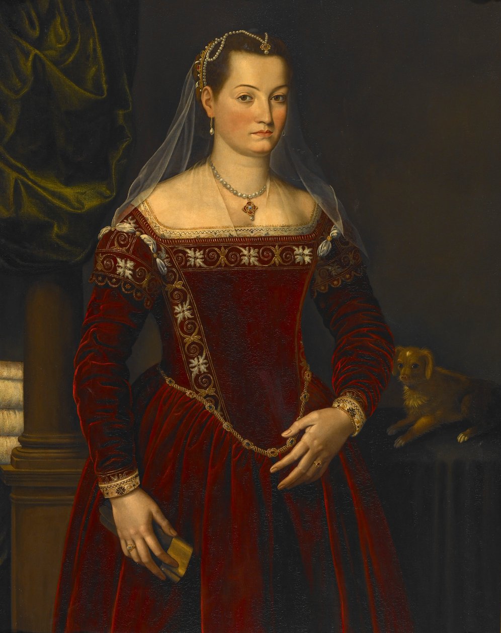 Egy hölgy portréja alkotó: Agnolo Bronzino