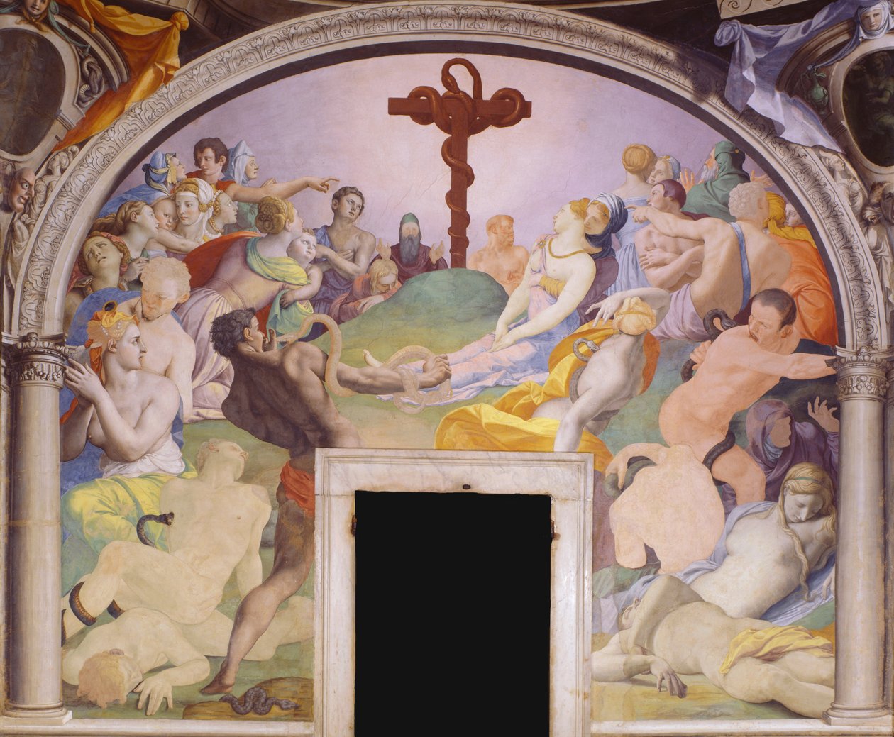 A réz kígyó, 1540-1545 alkotó: Agnolo Bronzino