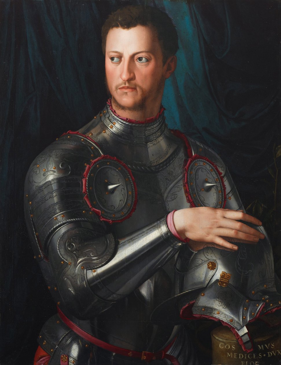 Cosimo de Medici (1519-1574) toszkánai nagyherceg alkotó: Agnolo di Cosimo Bronzino
