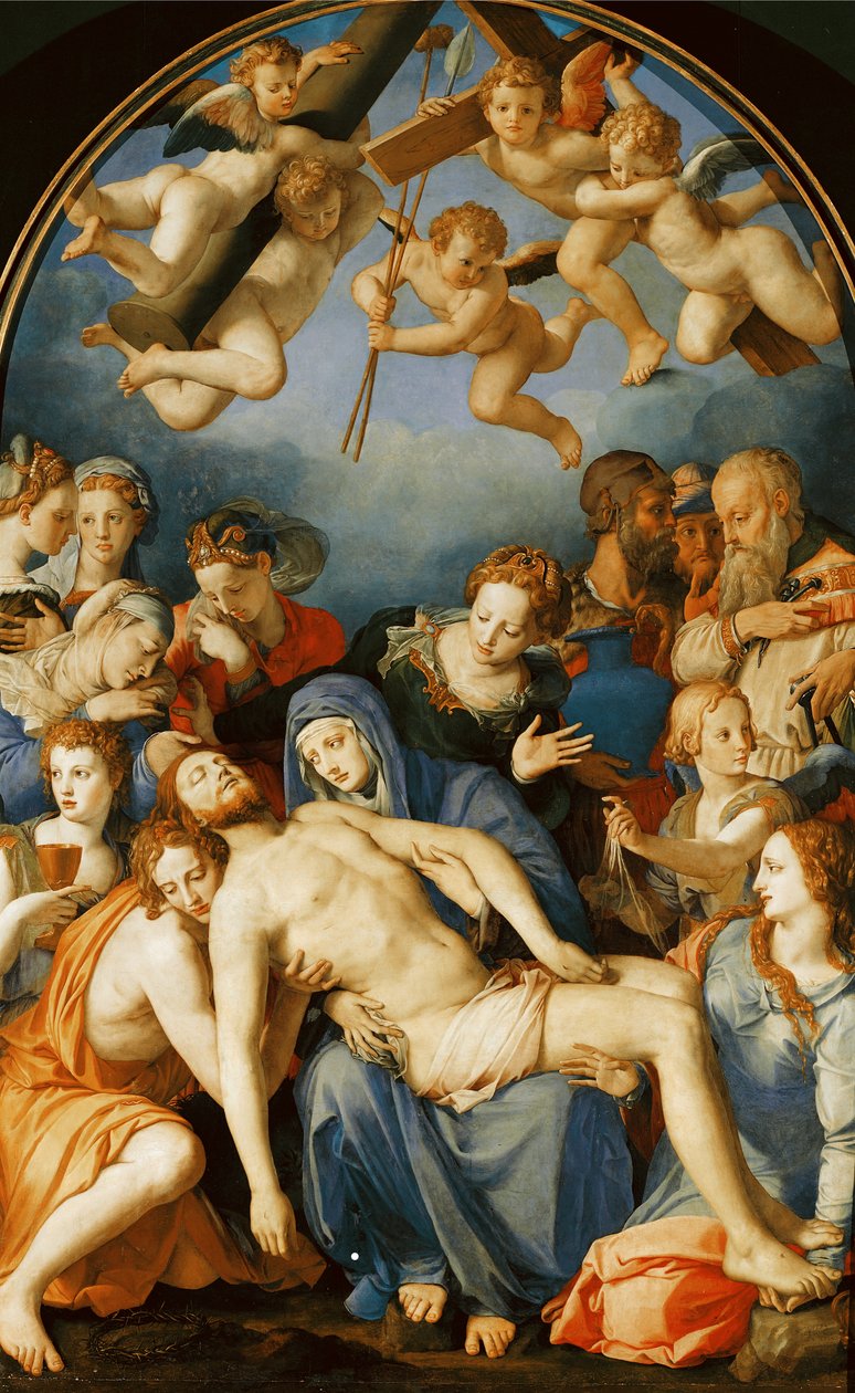 Lerakás a keresztről alkotó: Agnolo Bronzino