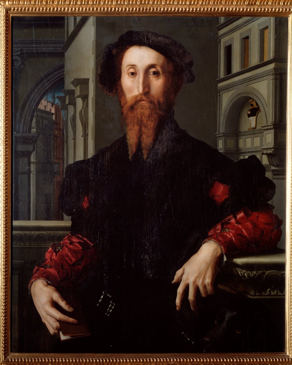 Bartolomeo Panciatichi firenzei humanista és politikus portréja (Festészet, 1540 körül) alkotó: Agnolo Bronzino