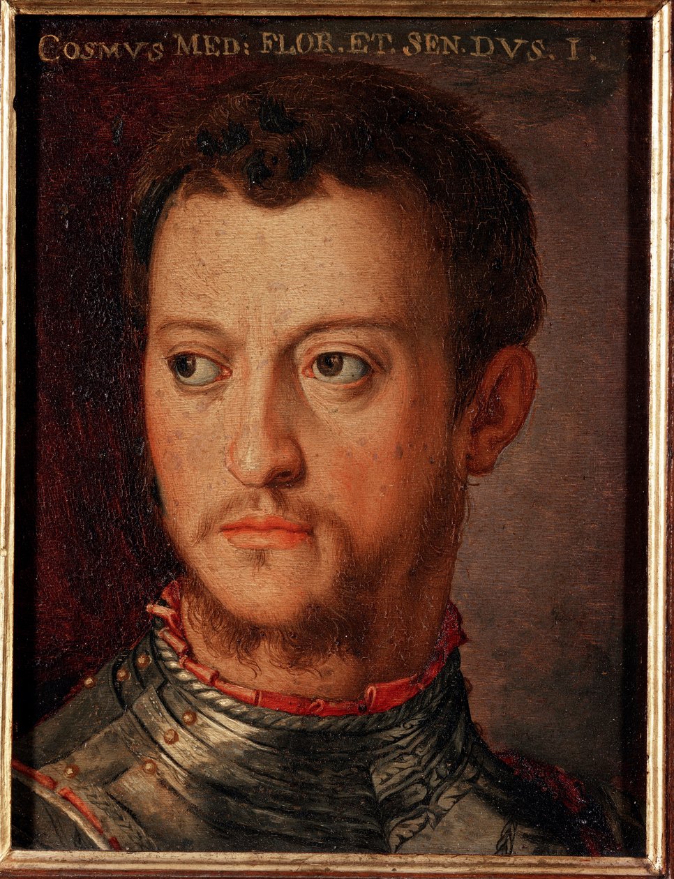 Cosimo (Gyere) I. portréja Mediciről (Cosimo I de Medici alkotó: Agnolo Bronzino