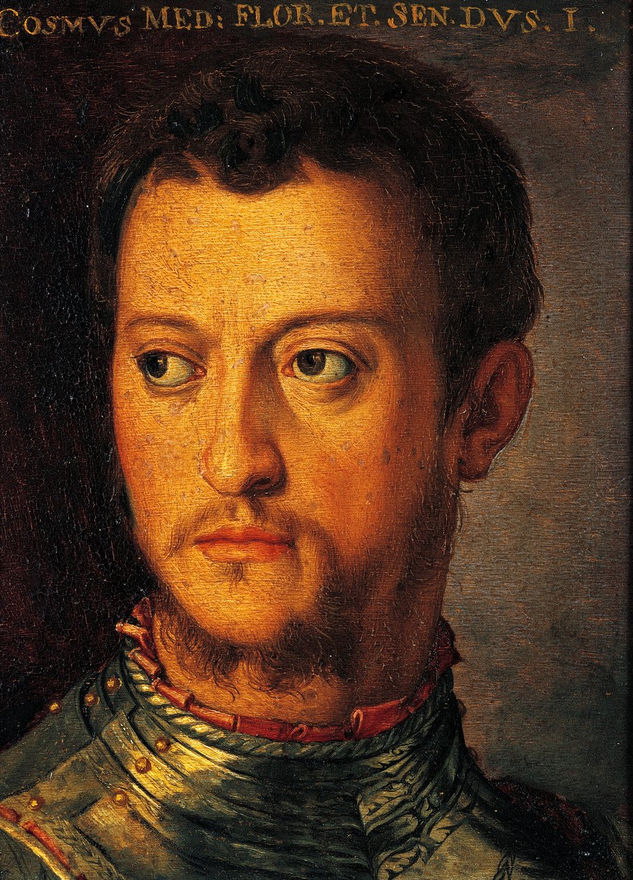 Cosimo I de Medici portréja, Agnolo Bronzino festménye alkotó: Agnolo Bronzino