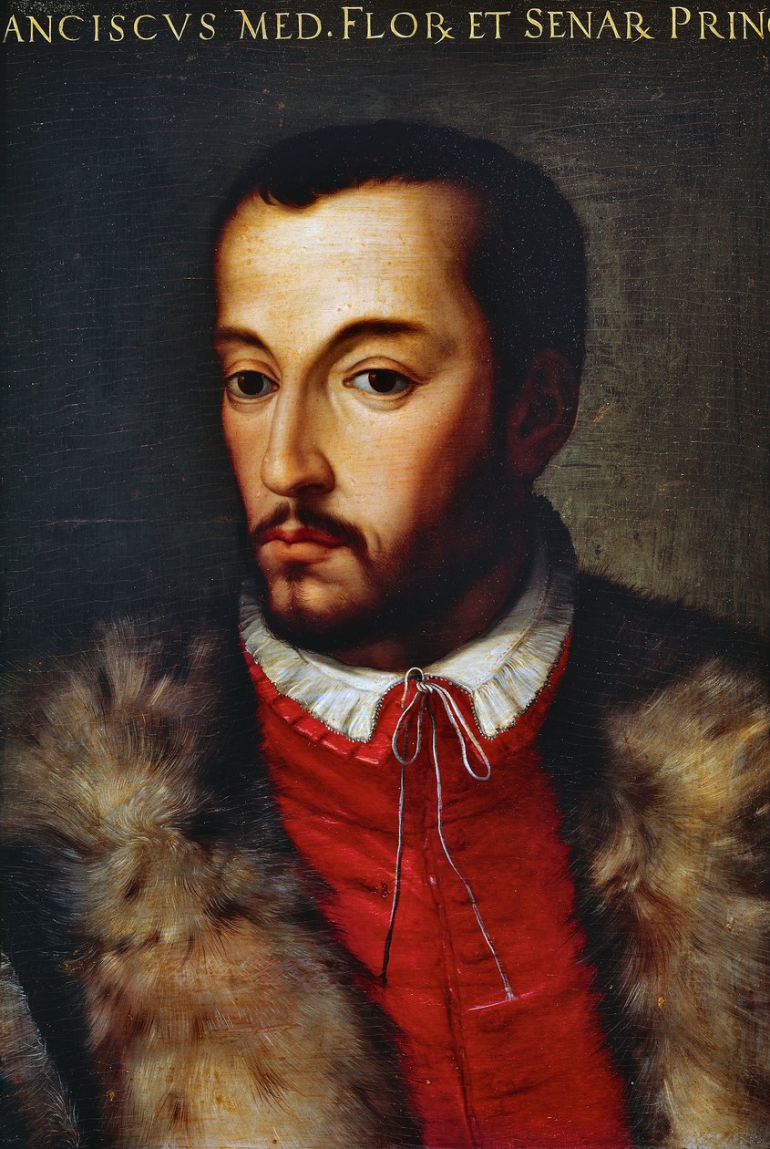 Francesco I de Medici portréja (Firenze alkotó: Agnolo di Cosimo Bronzino