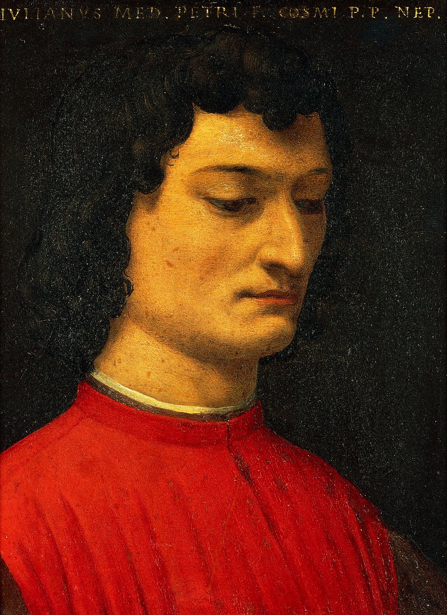 Giuliano de Medici portréja, Agnolo Bronzino festménye alkotó: Agnolo Bronzino